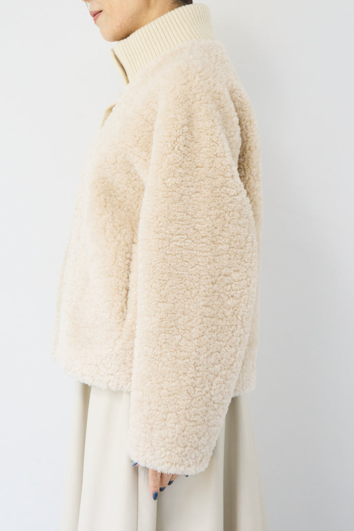 ボアニットジャケット