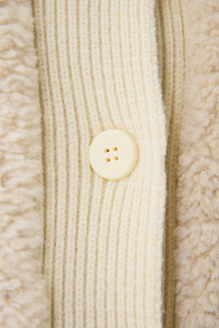 ボアニットジャケット