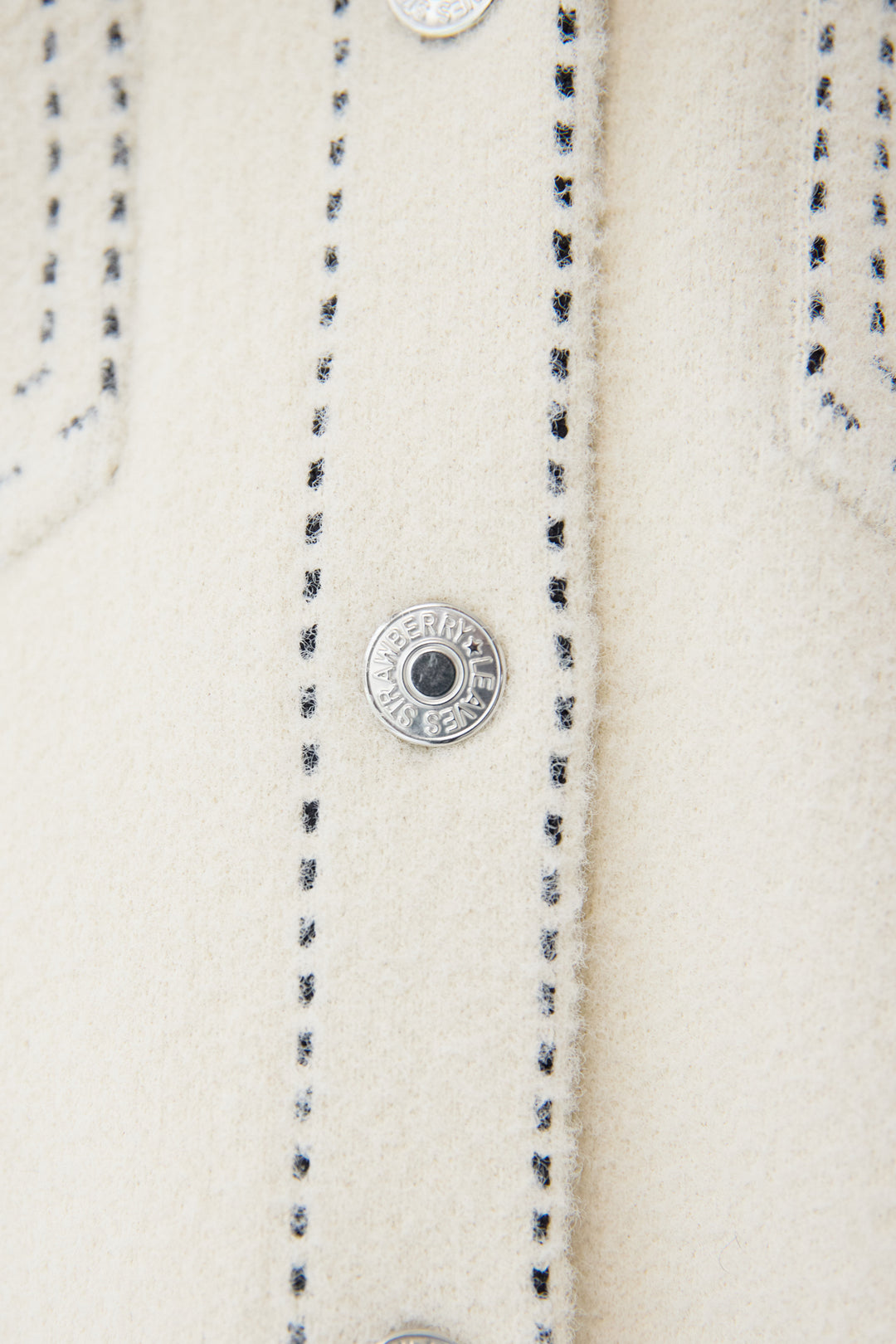 ステッチデザインメルトンジャケット