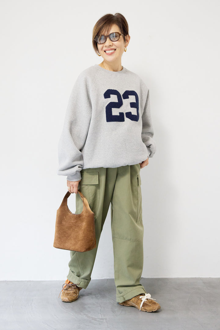 【軽量】裏起毛23ナンバースウェット