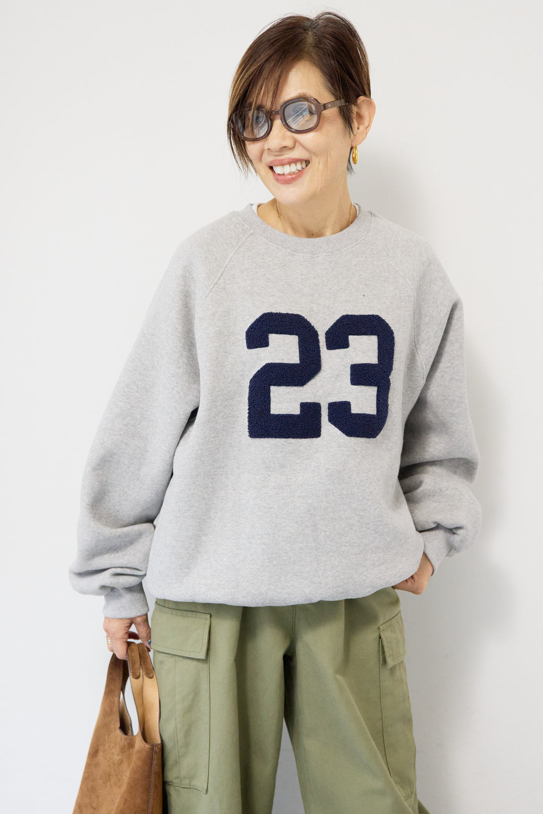 【軽量】裏起毛23ナンバースウェット