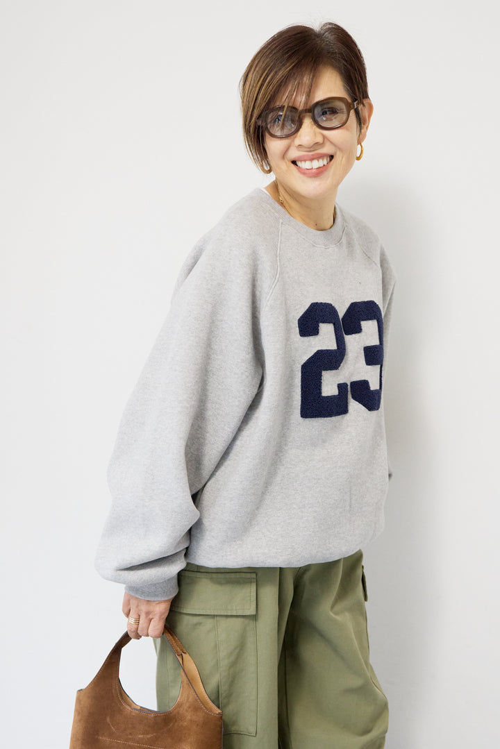 【軽量】裏起毛23ナンバースウェット