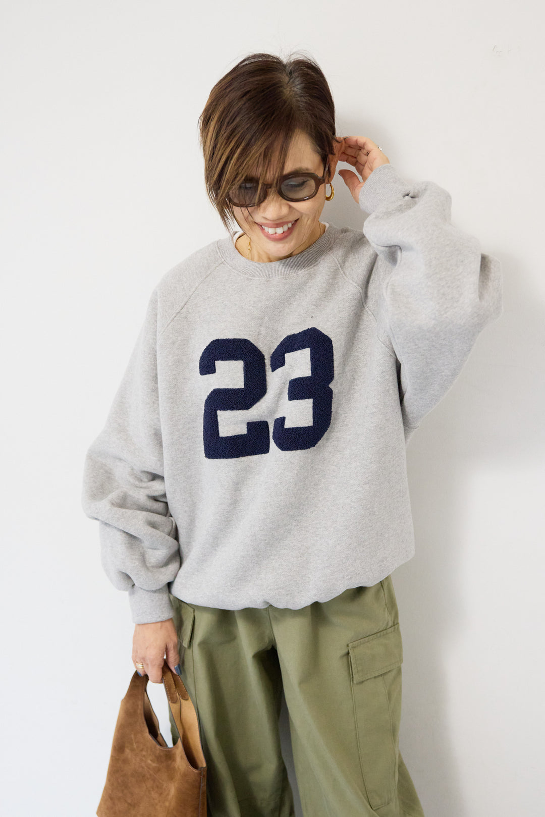 【軽量】裏起毛23ナンバースウェット