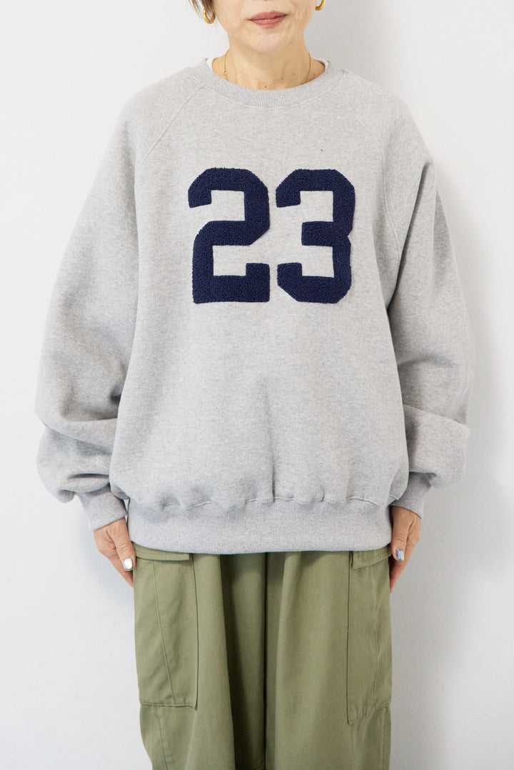 【軽量】裏起毛23ナンバースウェット