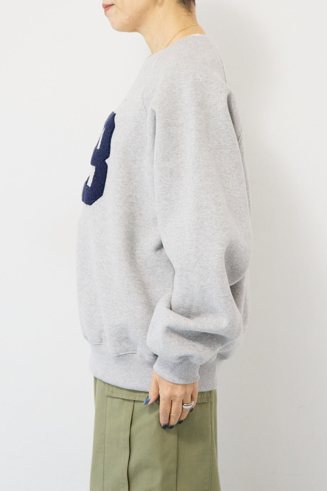 【軽量】裏起毛23ナンバースウェット