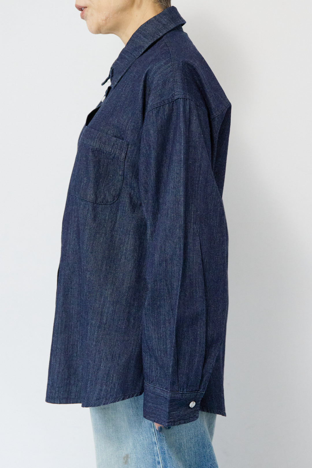 ライトオンスデニムシャツ