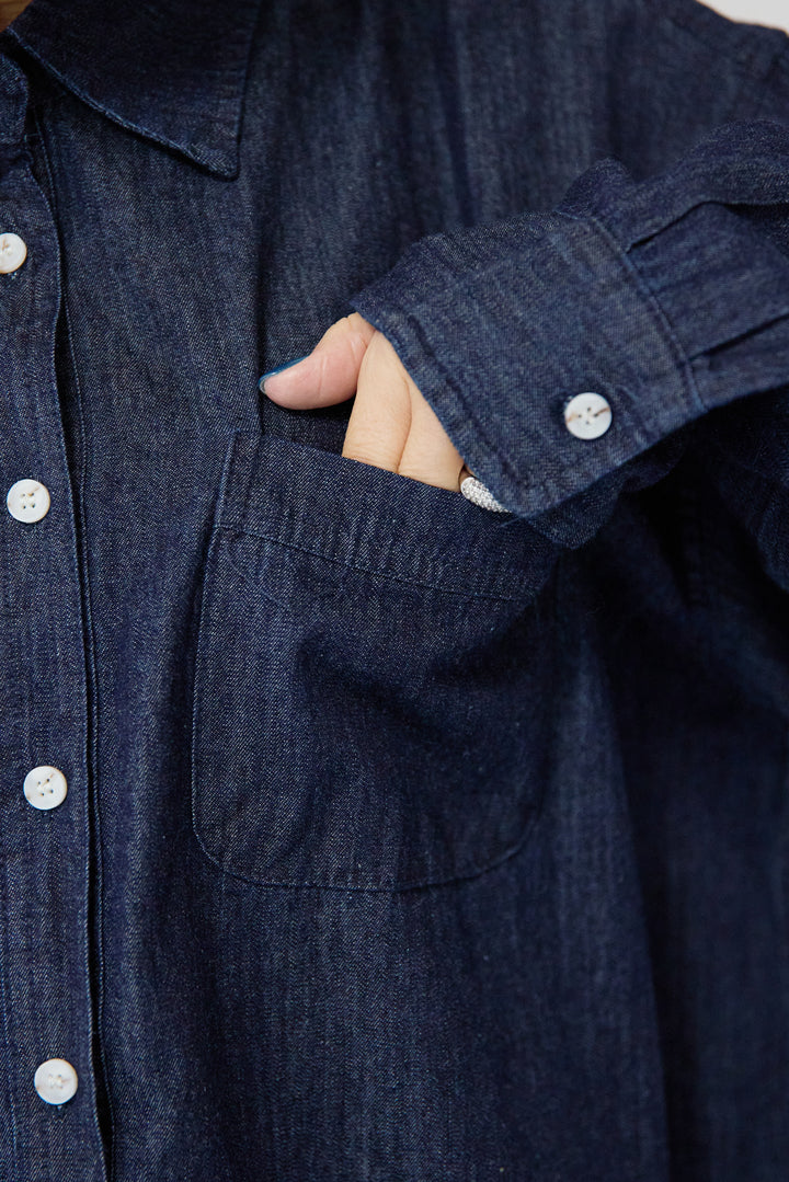 ライトオンスデニムシャツ