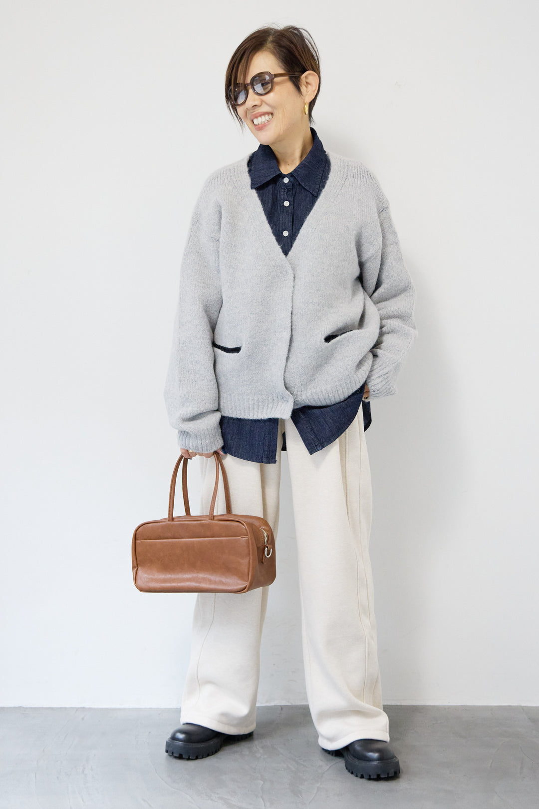 ライトオンスデニムシャツ