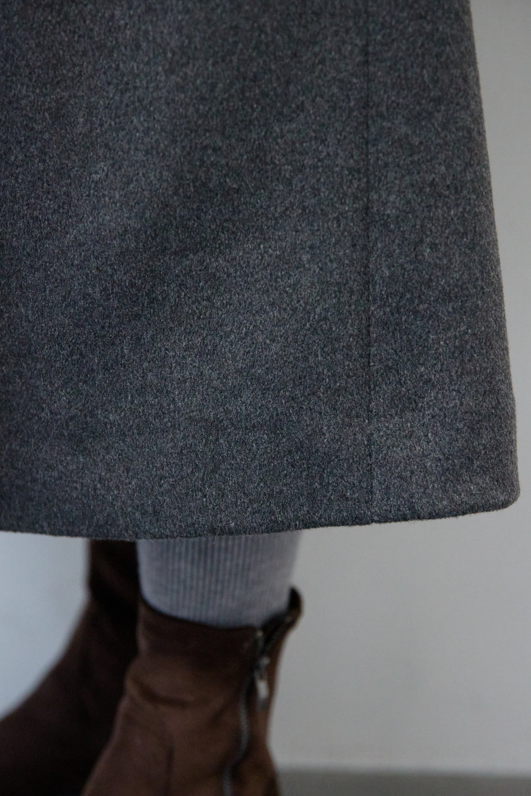 3WAYカラー ニットビーバーロングコート