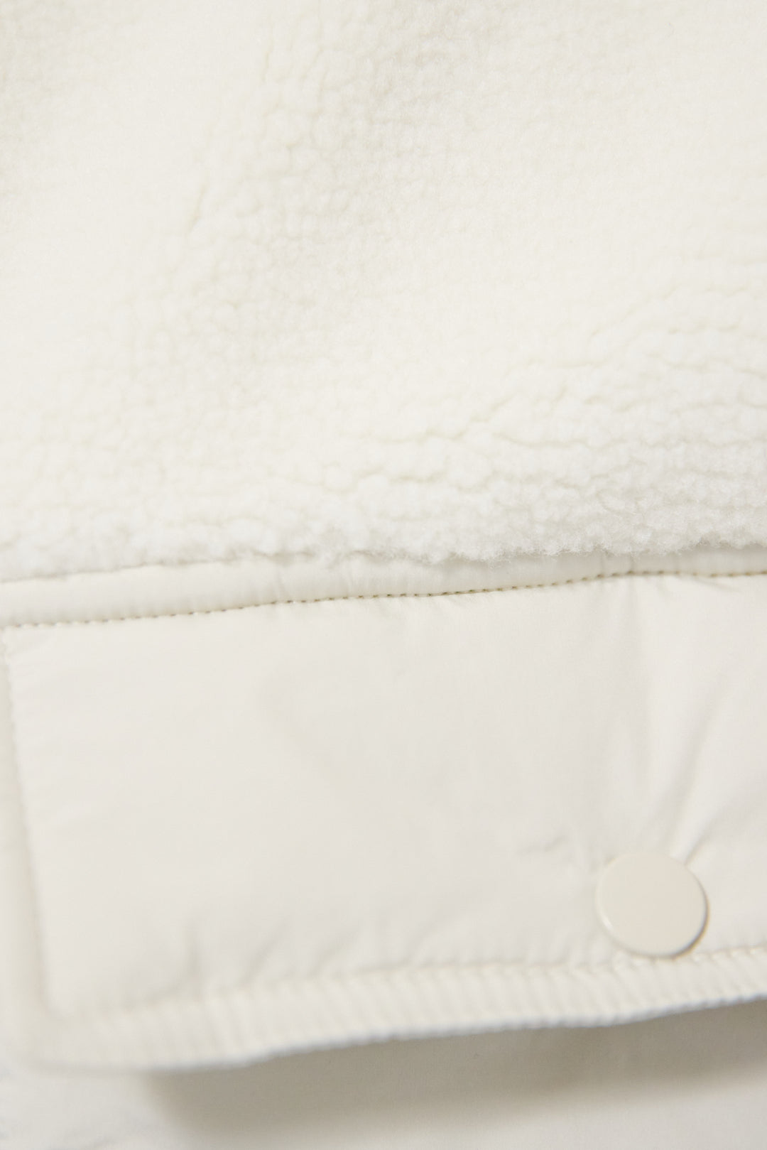 ボア×中綿スタンドカラーブルゾン