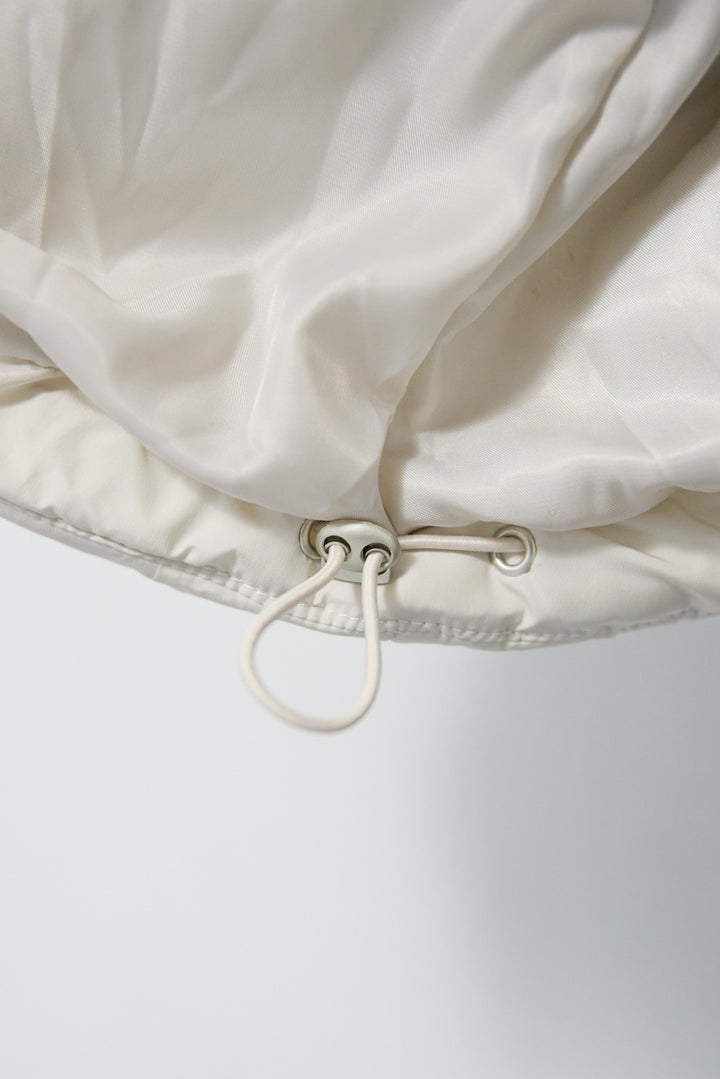 ボア×中綿スタンドカラーブルゾン