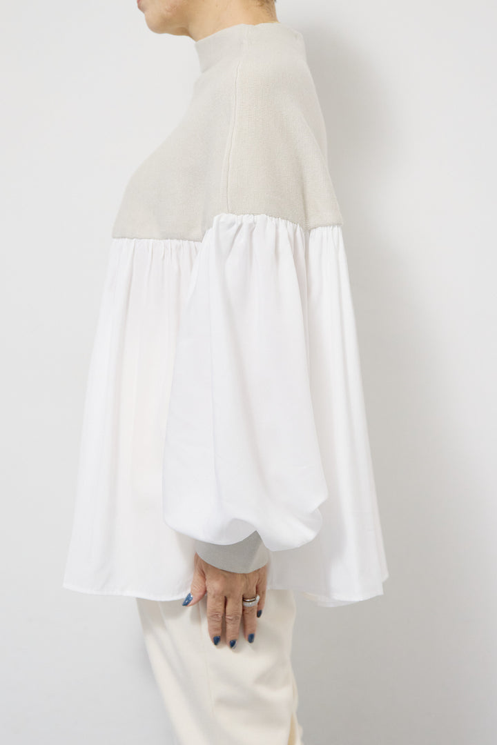 ミラノリブドッキングニット