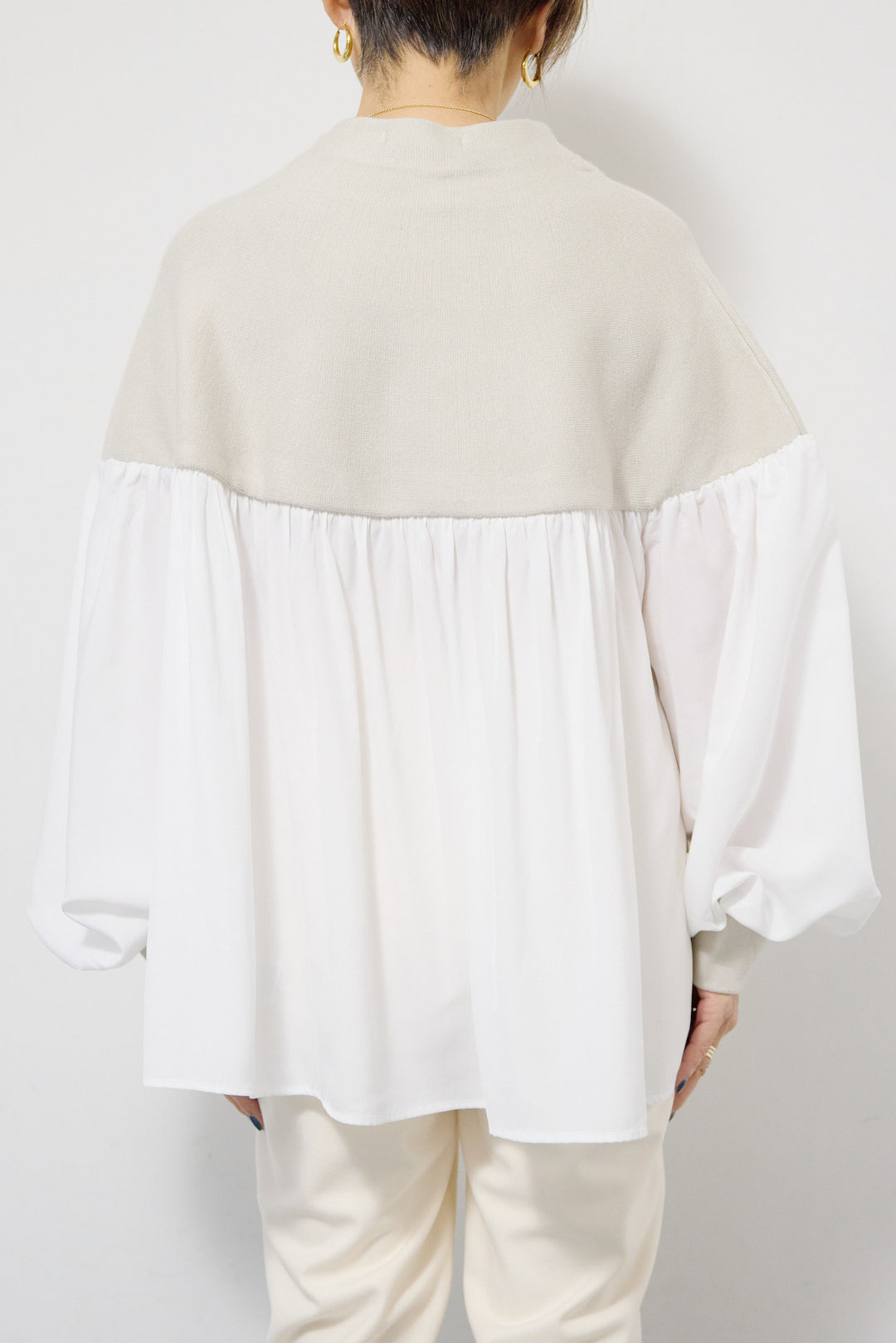 ミラノリブドッキングニット