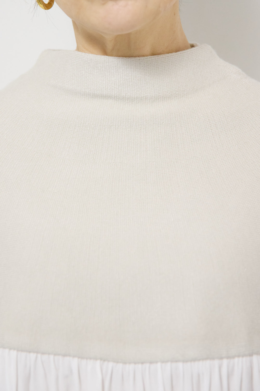 ミラノリブドッキングニット