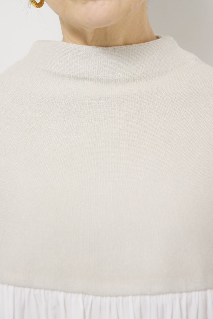 ミラノリブドッキングニット