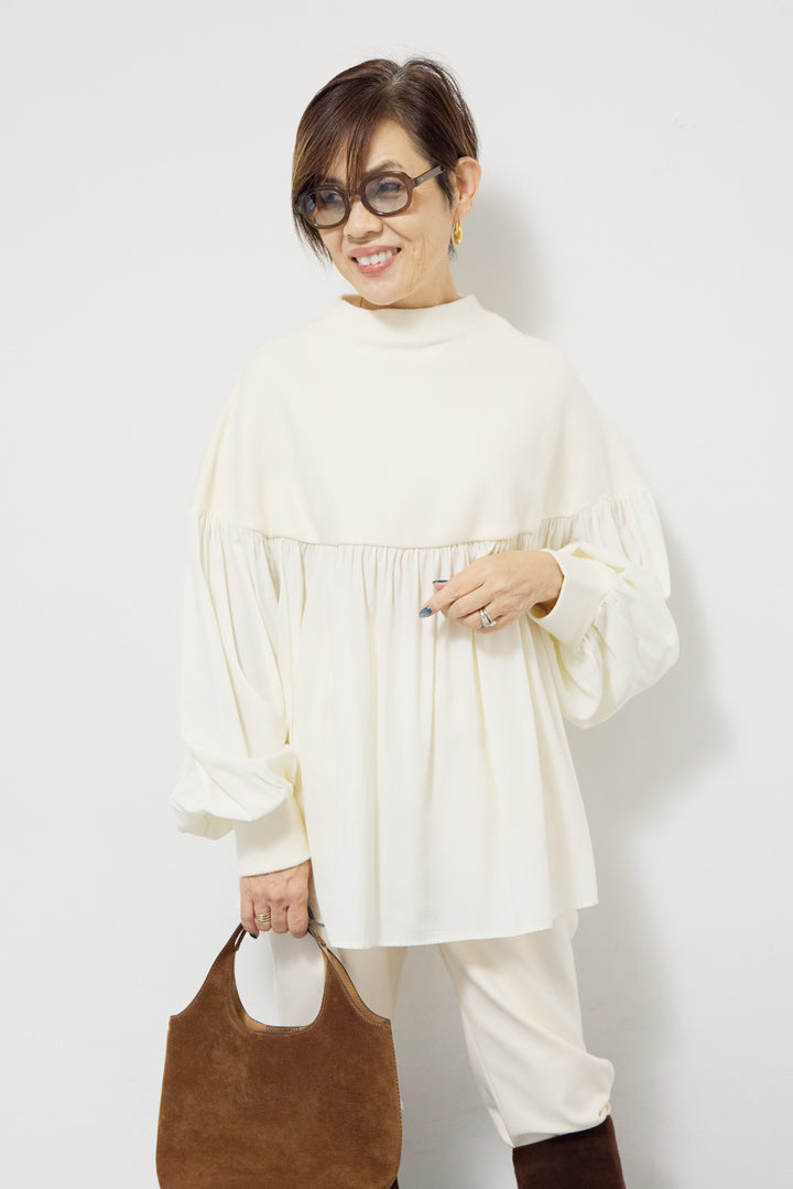 ミラノリブドッキングニット