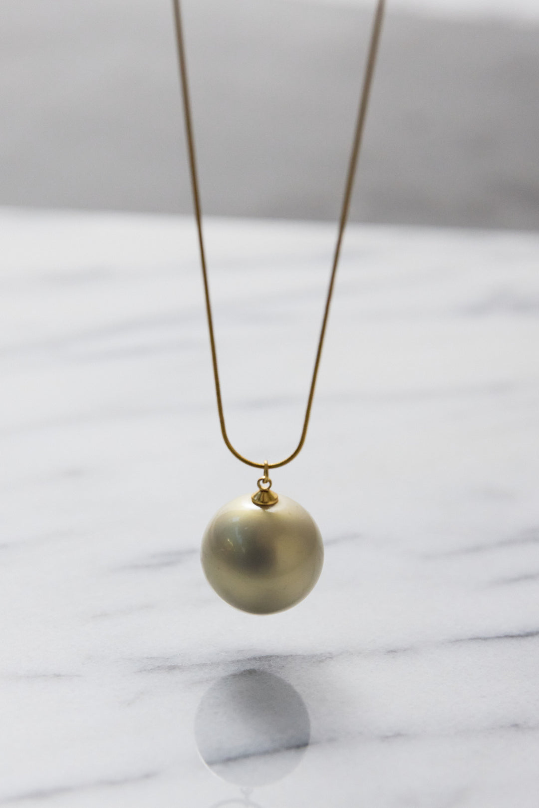 ビックパールネックレス