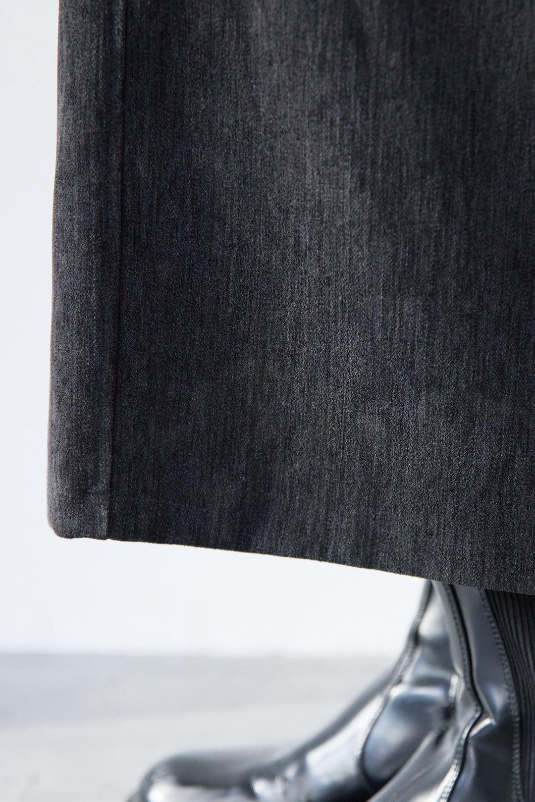 ツイルライクシャツワンピース