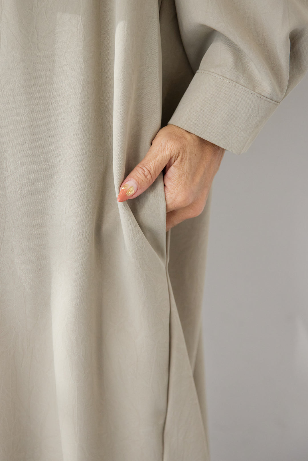 ダブルポケットシャツワンピース