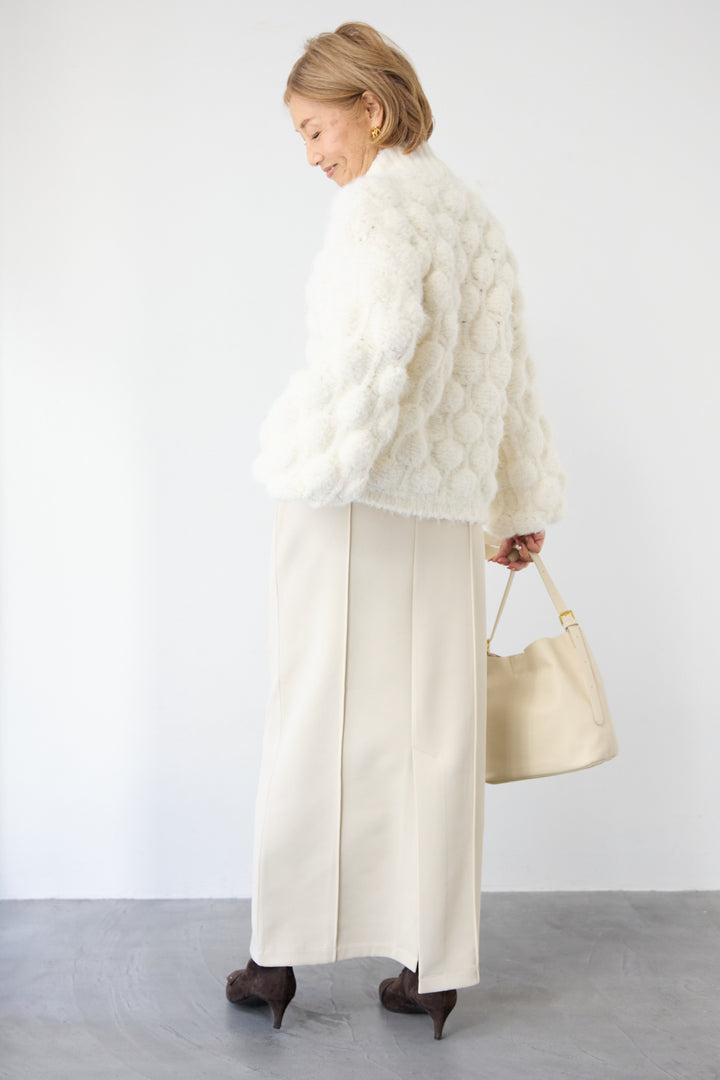 ポコポコニットプルオーバー