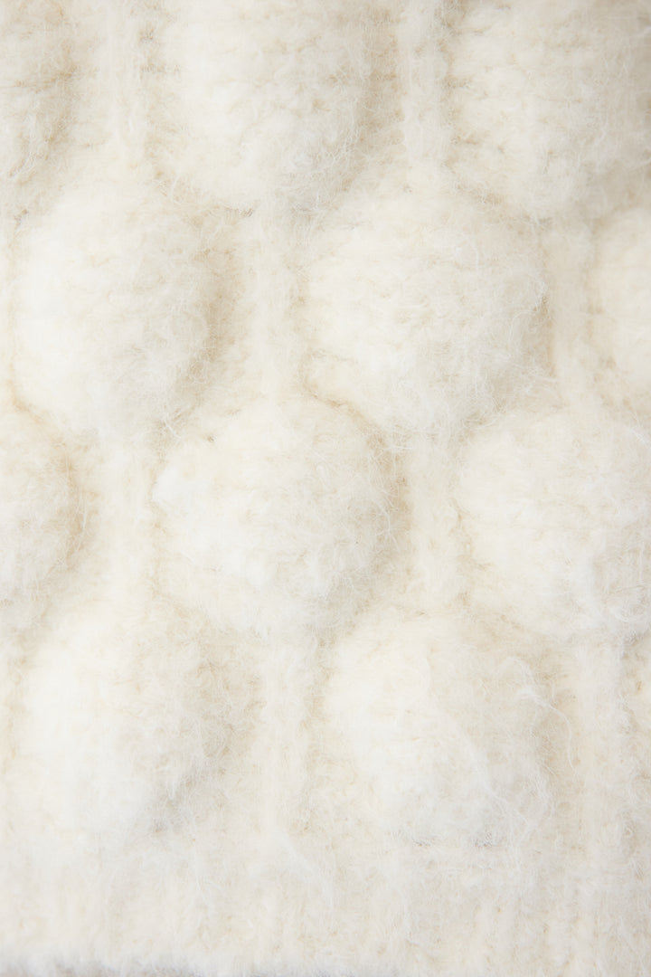 ポコポコニットプルオーバー