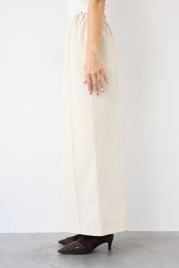 ダンボール ピンタックロングスカート