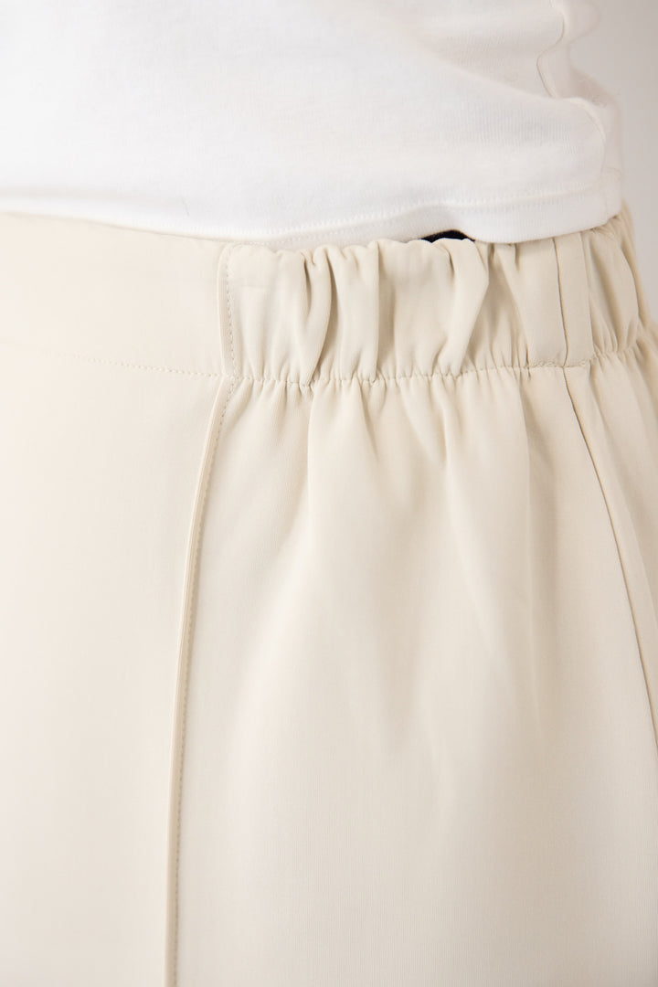 ダンボール ピンタックロングスカート