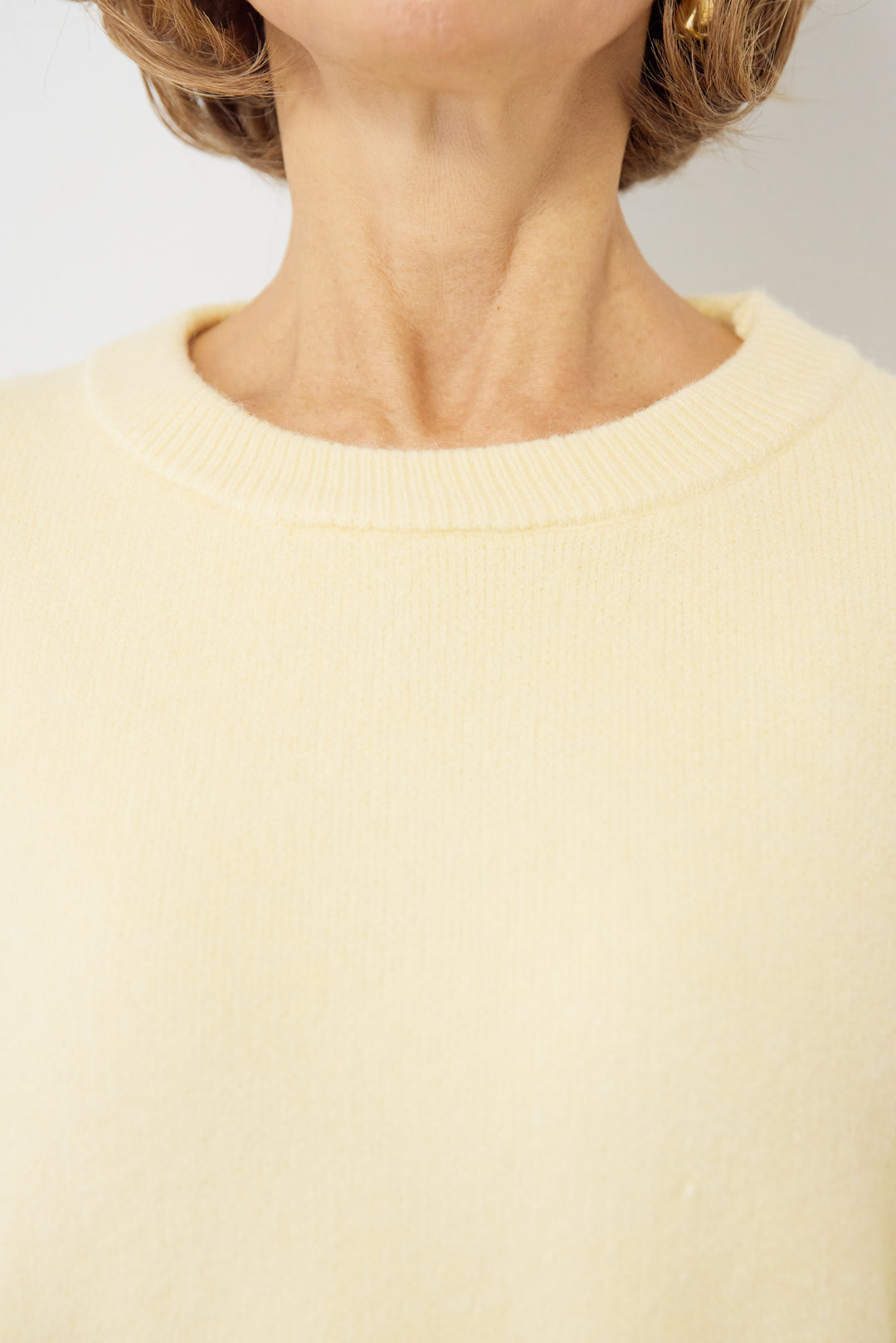 袖タックニット