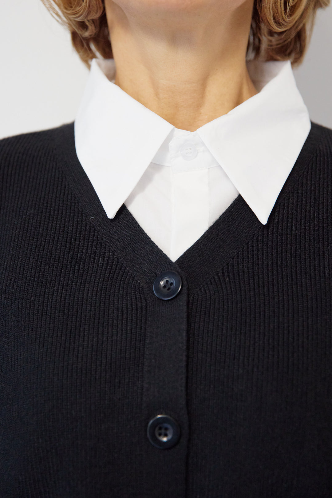 ニットドッキングシャツ