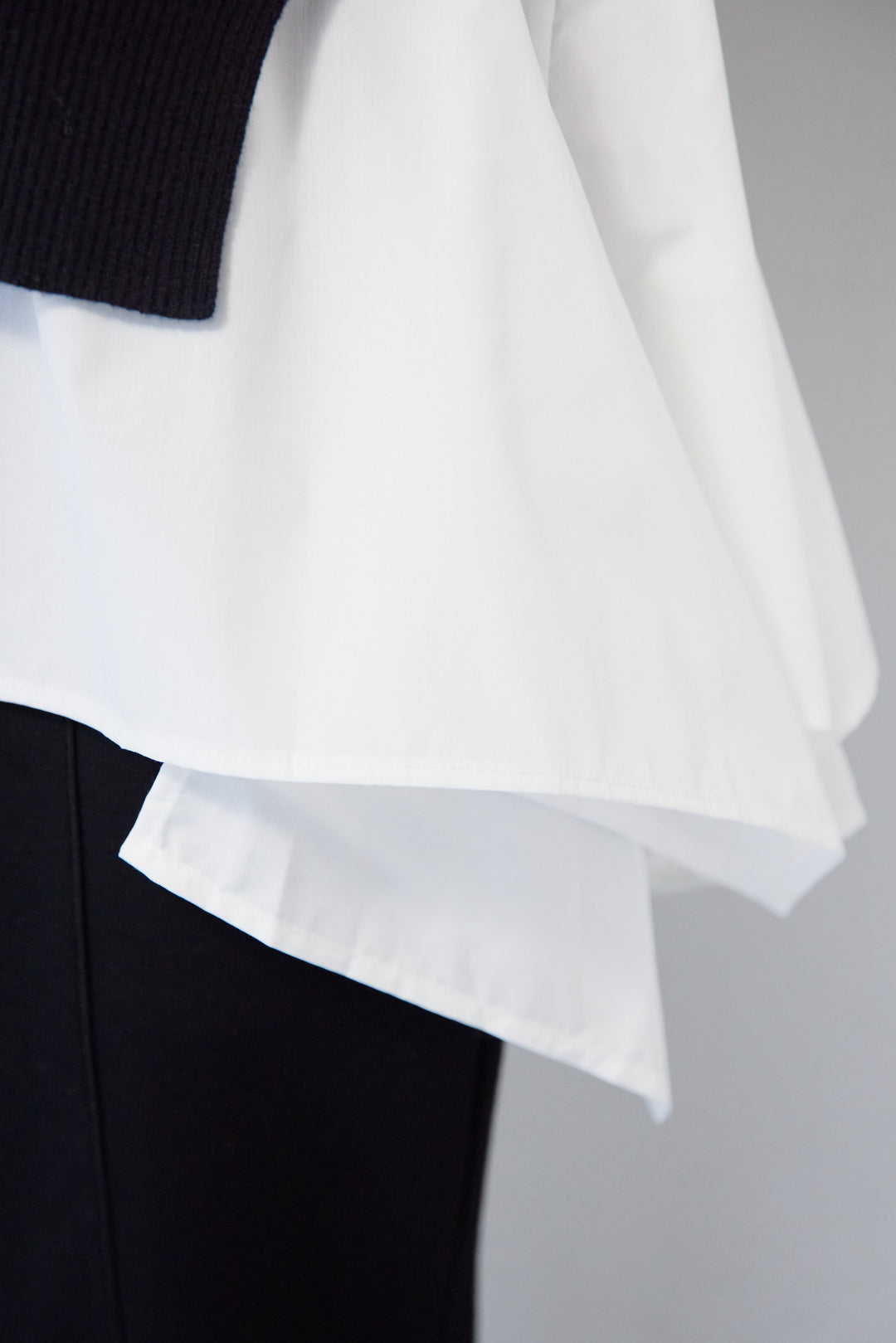 ニットドッキングシャツ