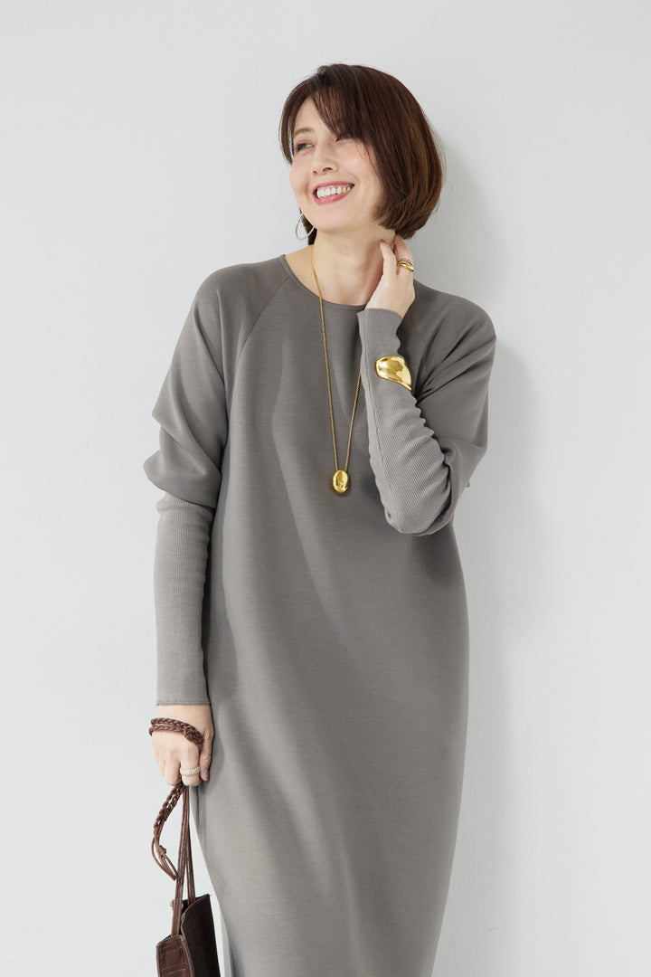 バックジップソフトダンボールワンピース