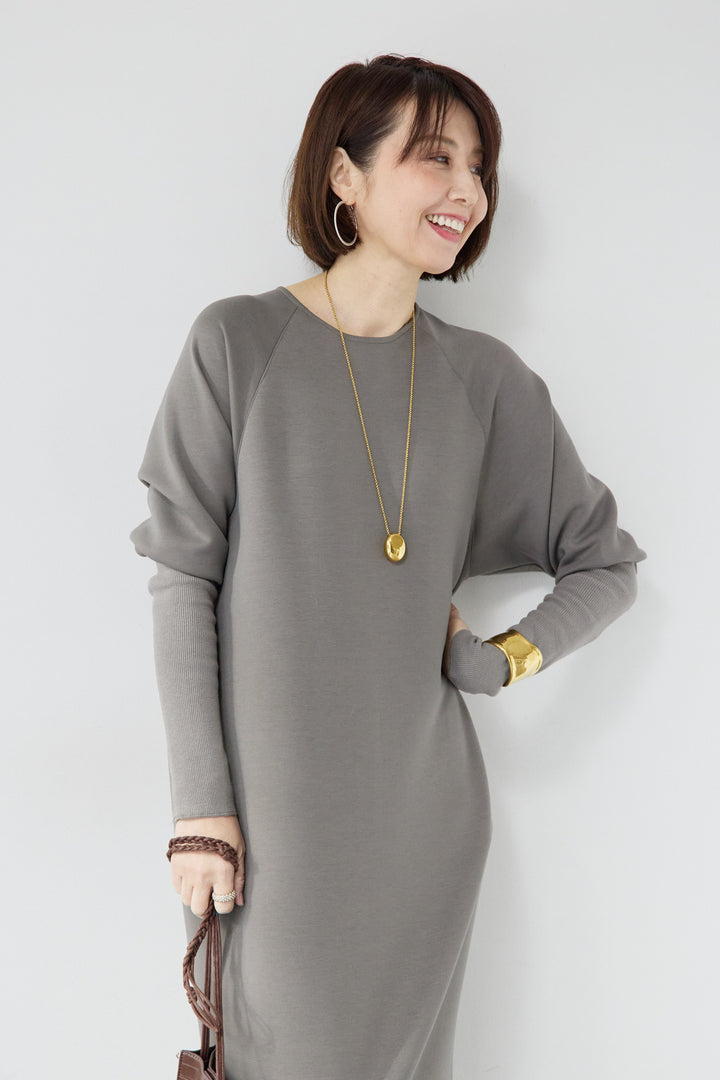 バックジップソフトダンボールワンピース