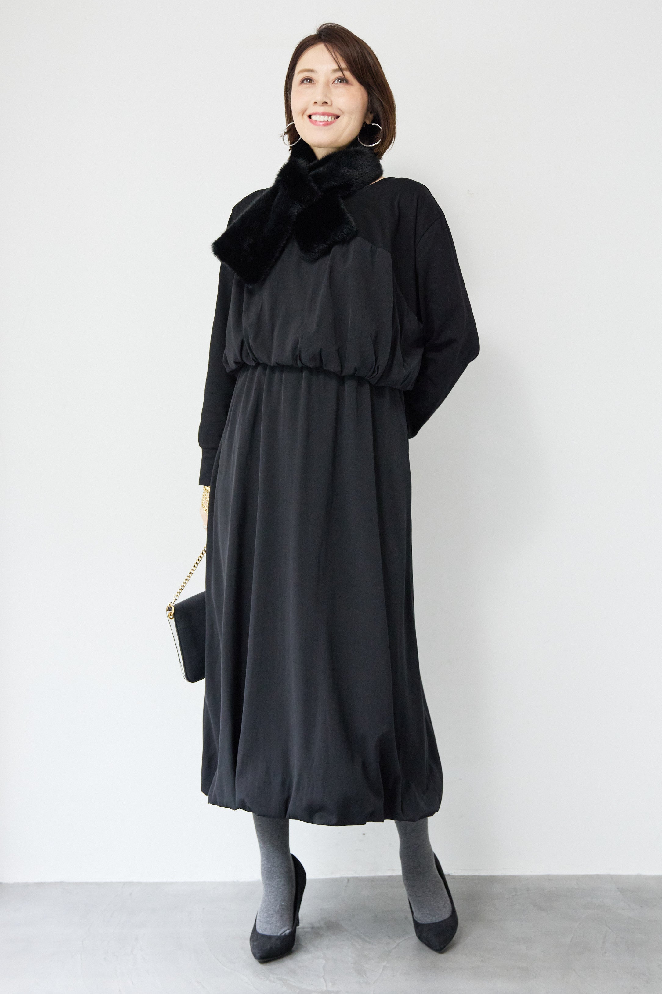 ダブルバルーンワンピース – plusotoha