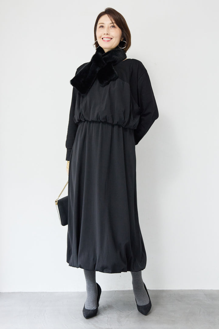 ダブルバルーンワンピース