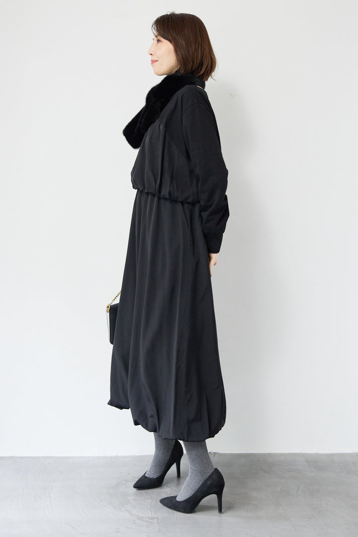 ダブルバルーンワンピース