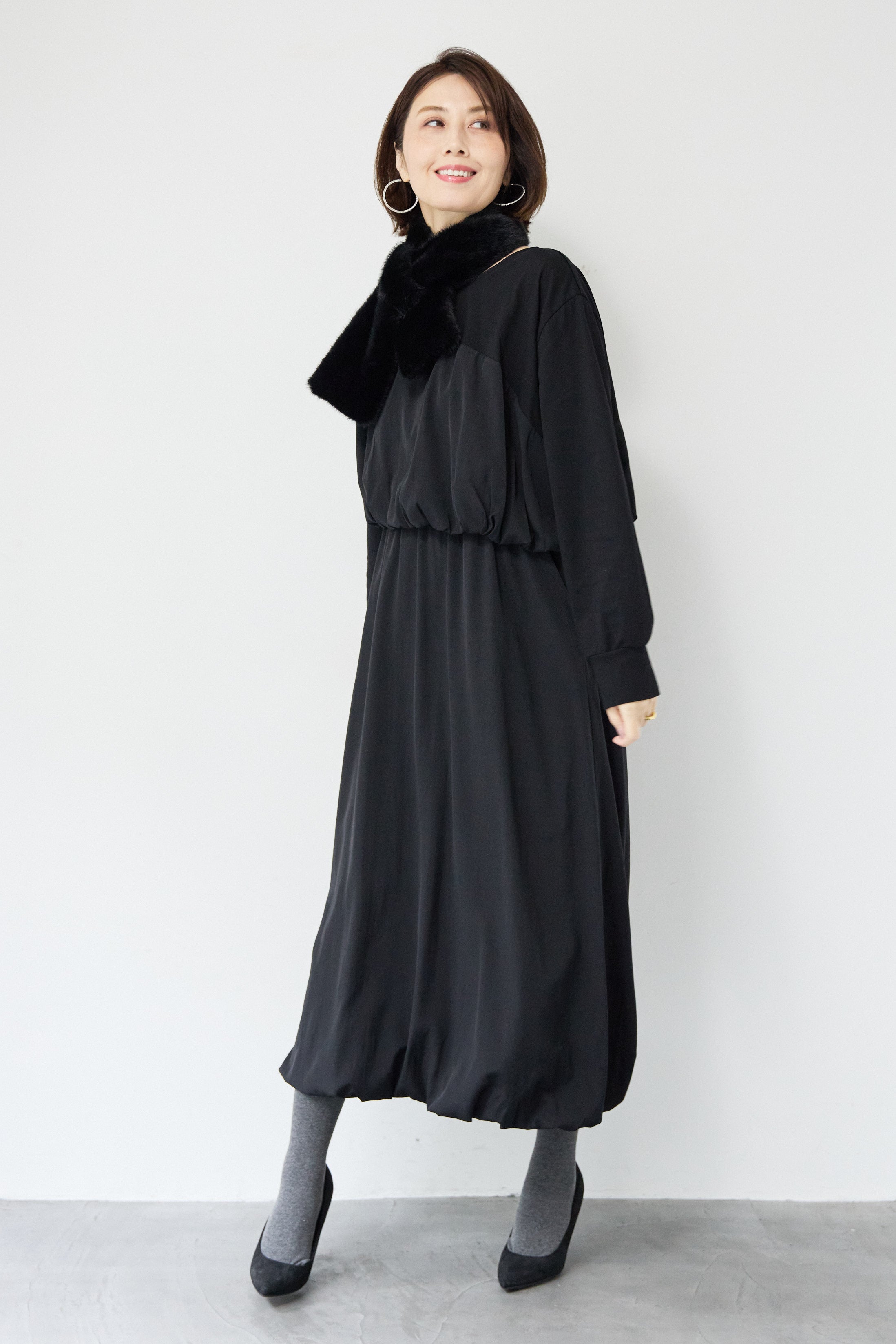 ダブルバルーンワンピース – plusotoha