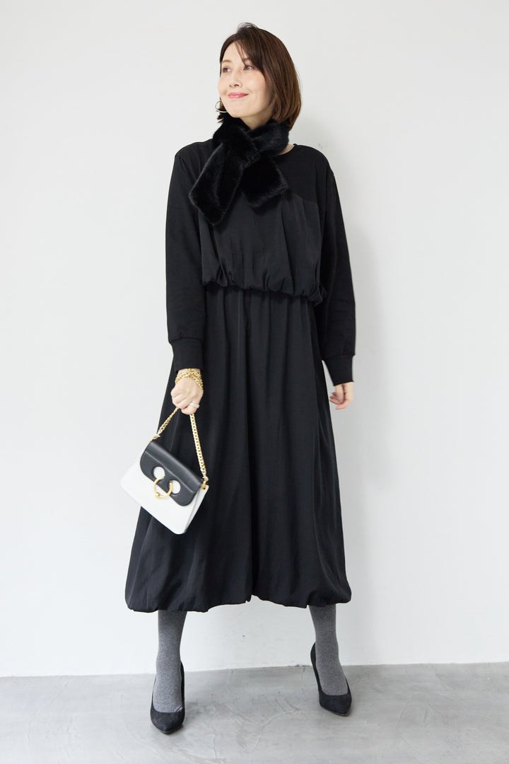 ダブルバルーンワンピース