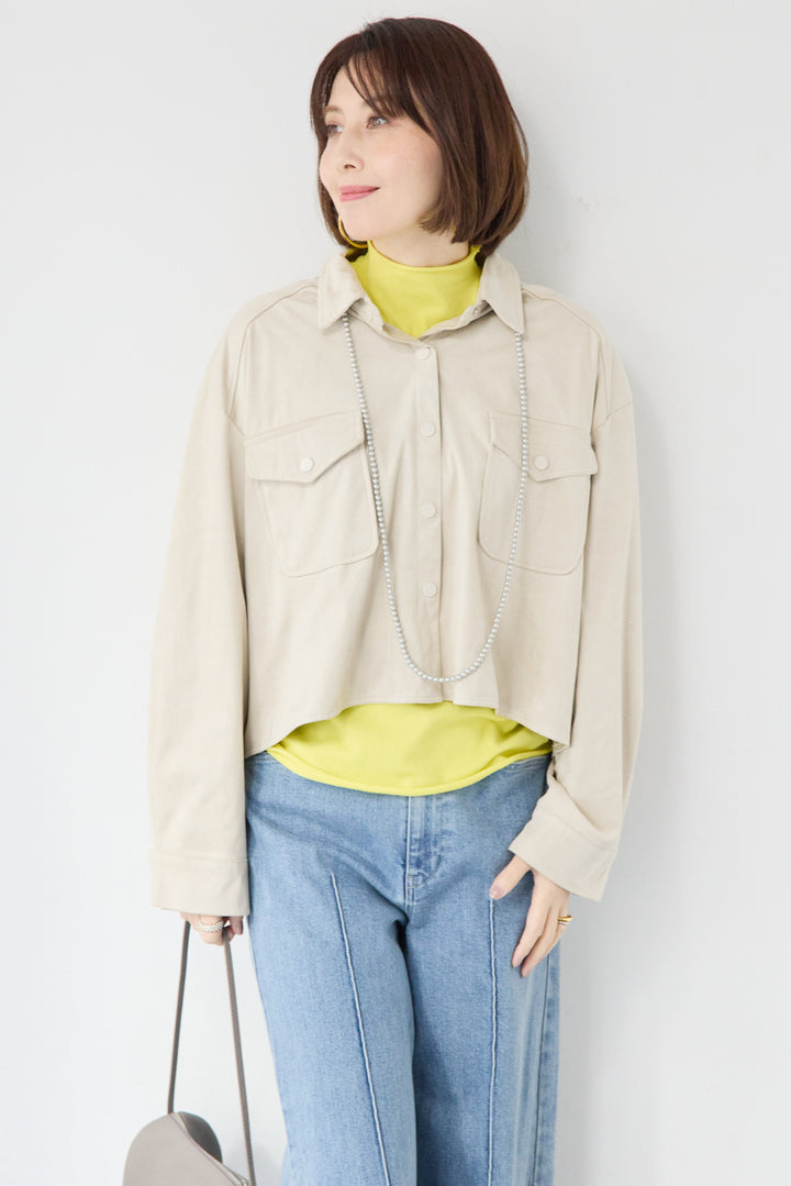 ロールエッジタートルニット