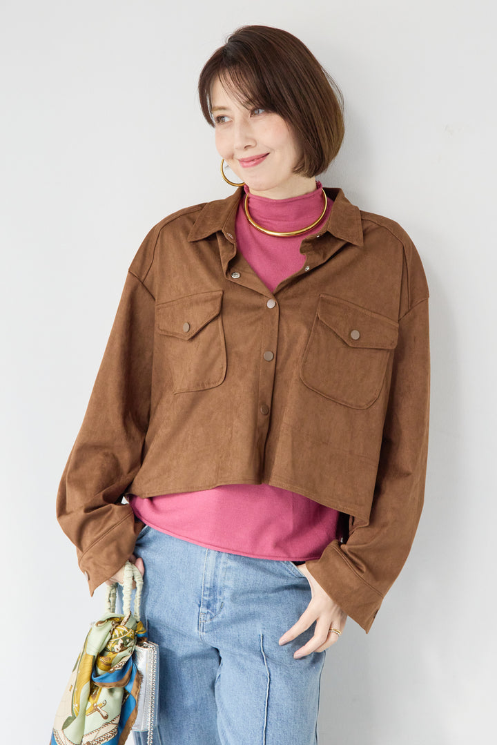 ロールエッジタートルニット