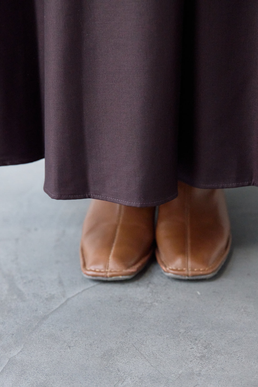 タックボリュームスカート