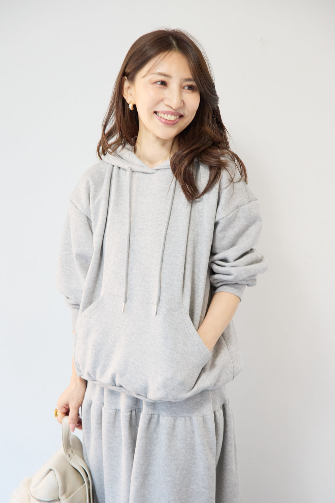 ライトウェイトフレアスウェットセットアップ