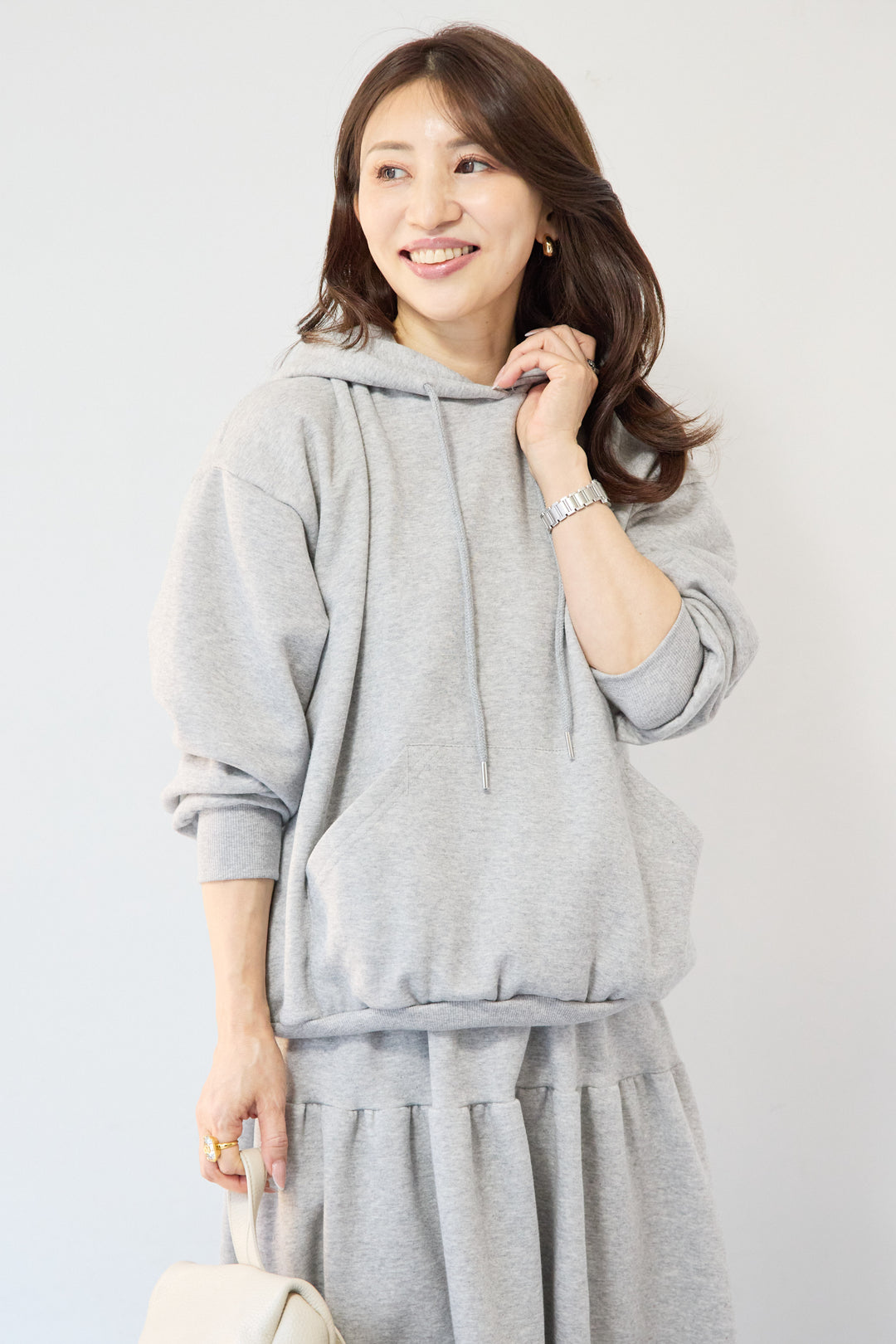 ライトウェイトフレアスウェットセットアップ