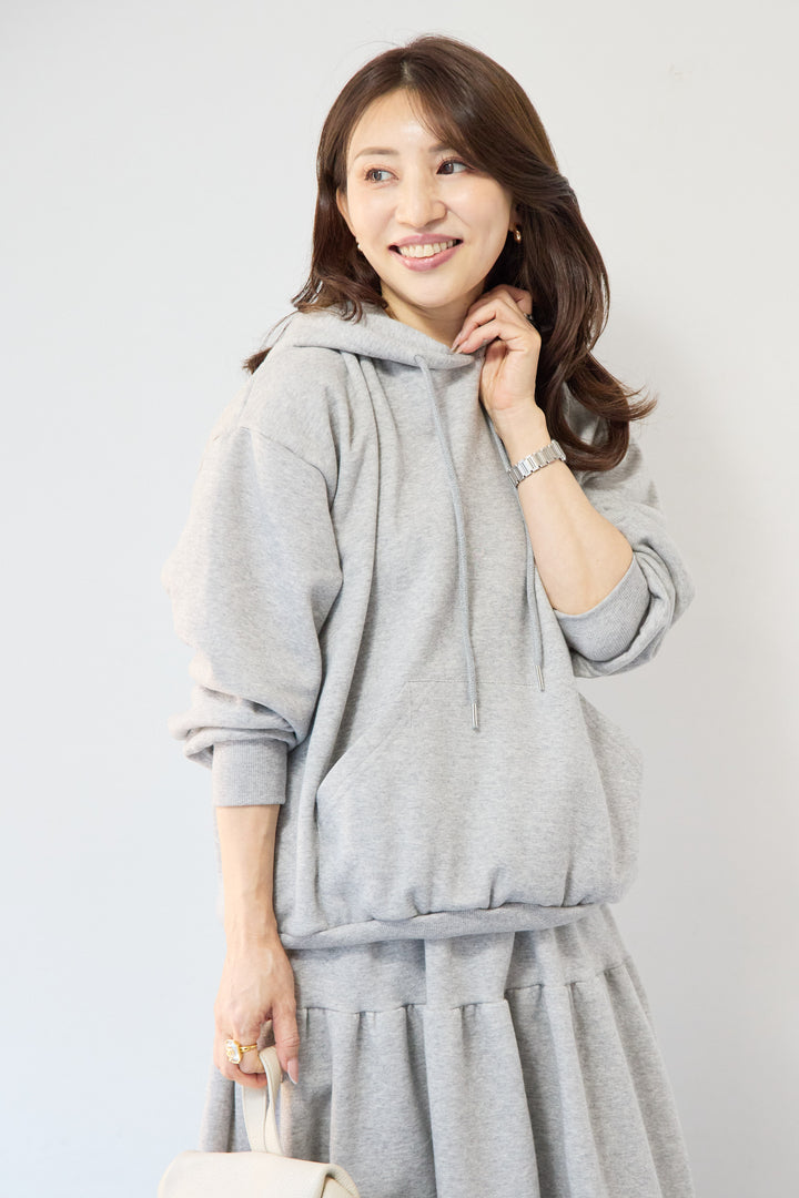 ライトウェイトフレアスウェットセットアップ