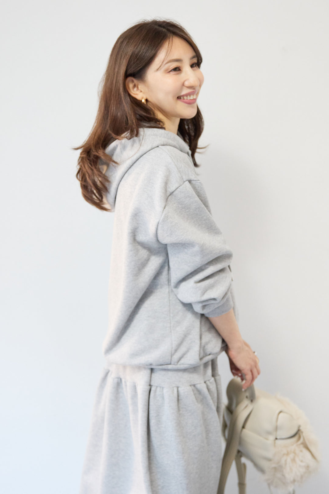 ライトウェイトフレアスウェットセットアップ