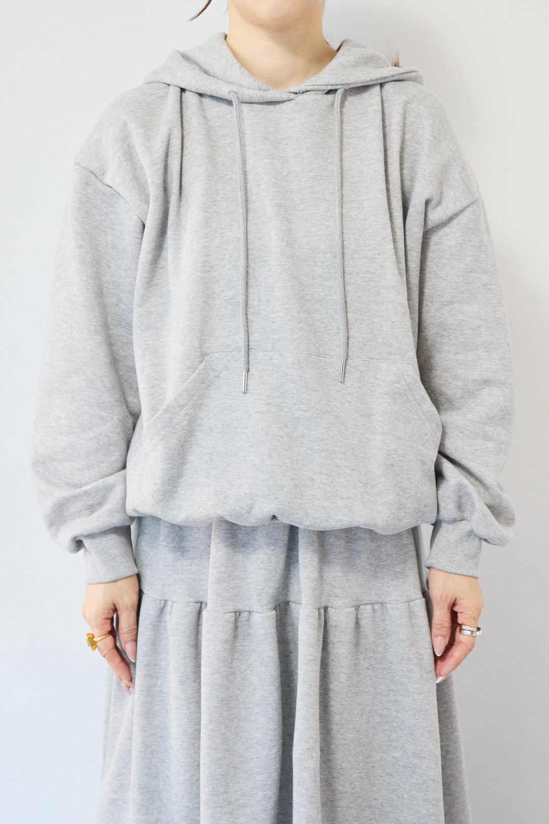 ライトウェイトフレアスウェットセットアップ