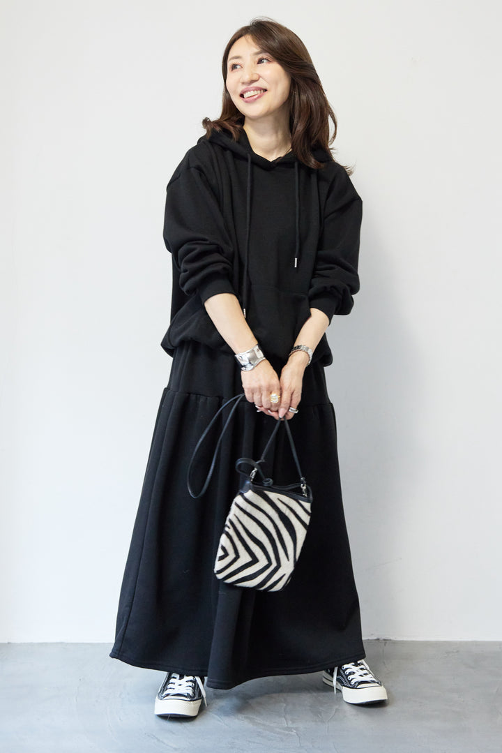 ライトウェイトフレアスウェットセットアップ