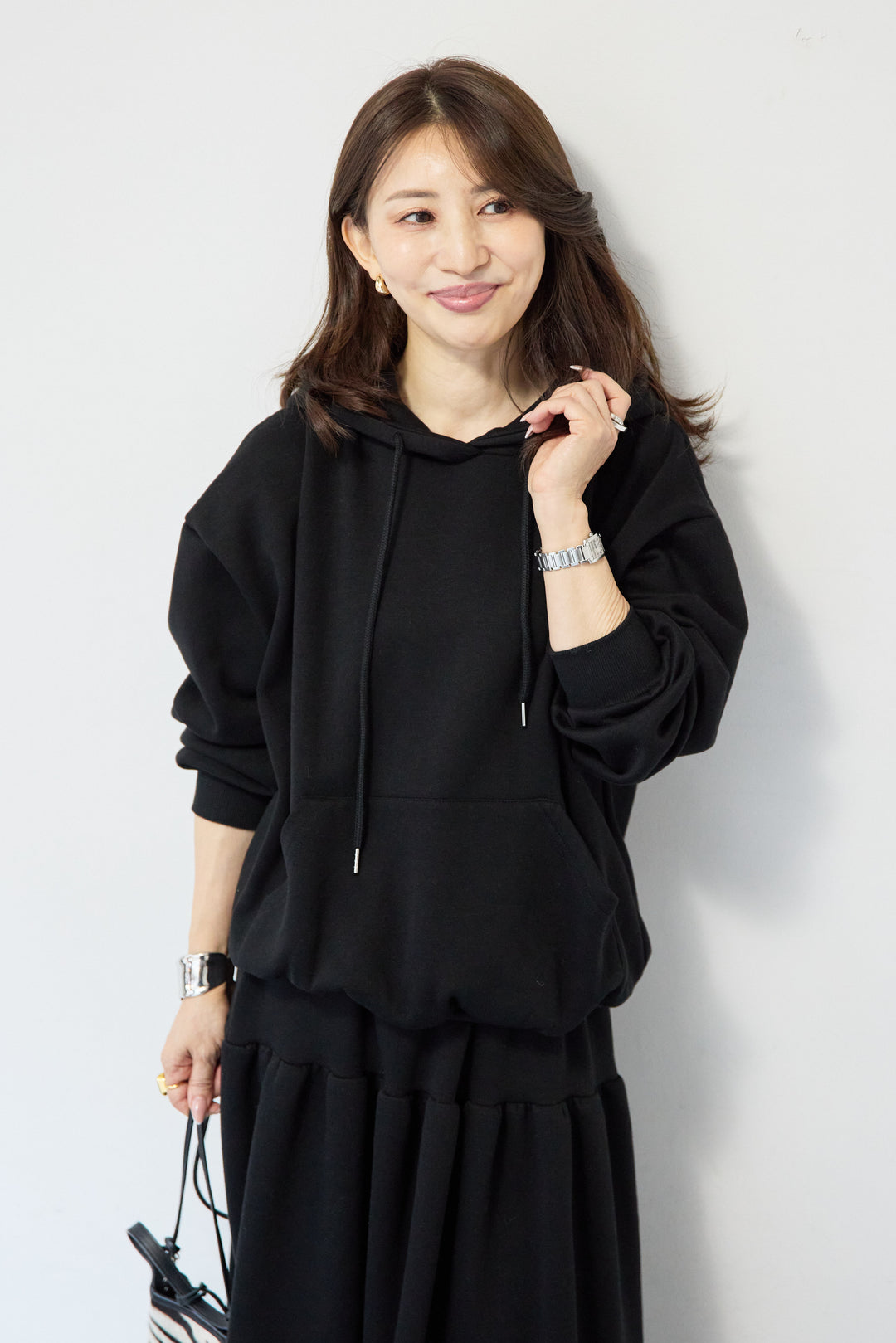 ライトウェイトフレアスウェットセットアップ