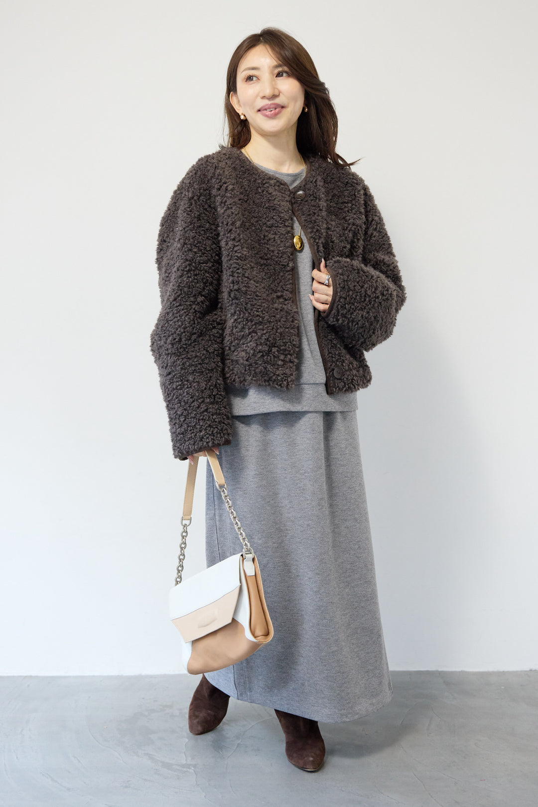 ボアショートジャケット