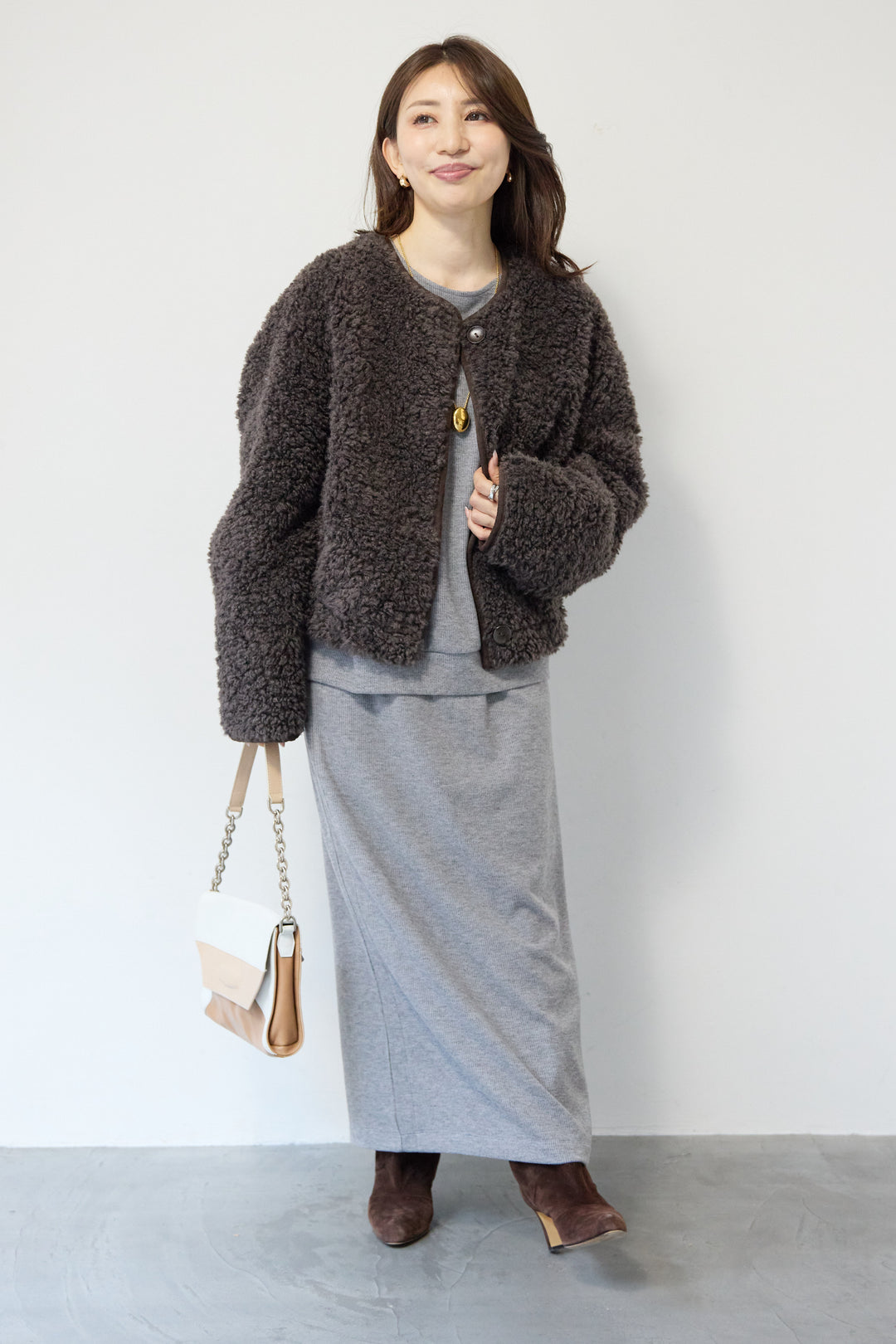 ボアショートジャケット