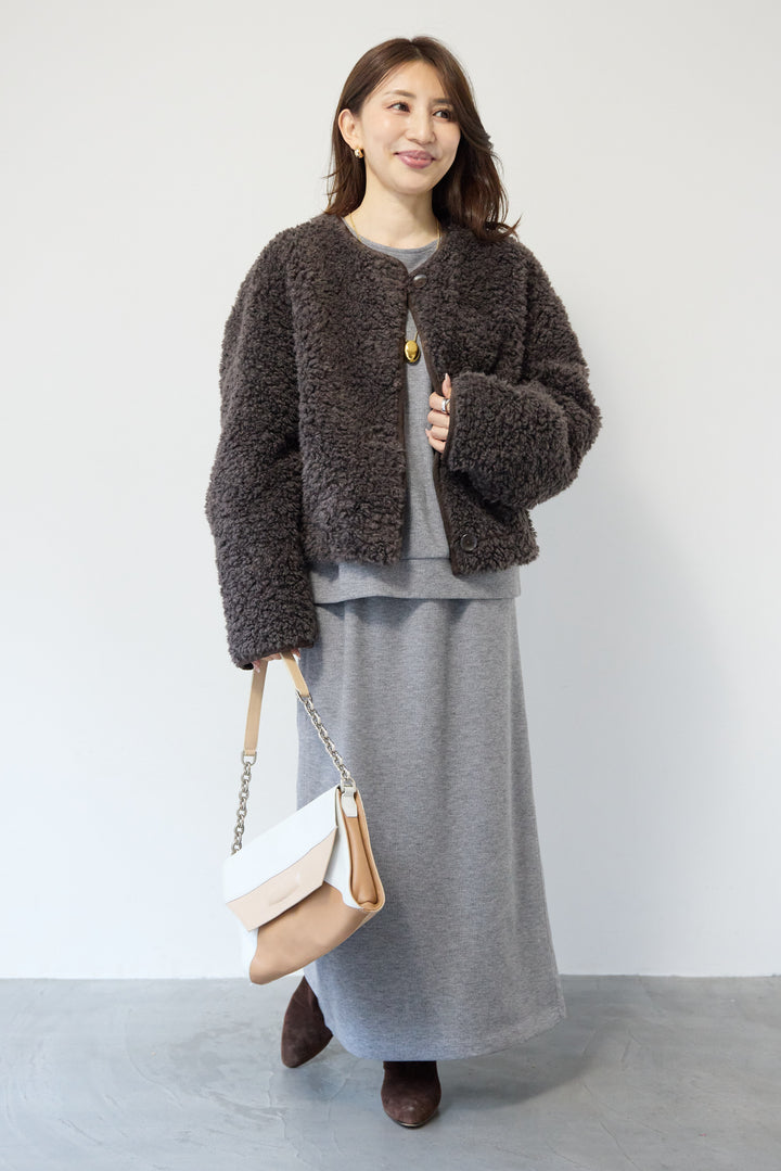 ボアショートジャケット